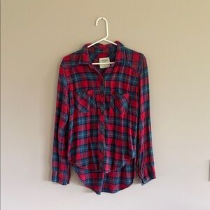 Abercrombie & Fitch Multicolor Plaid Shirt